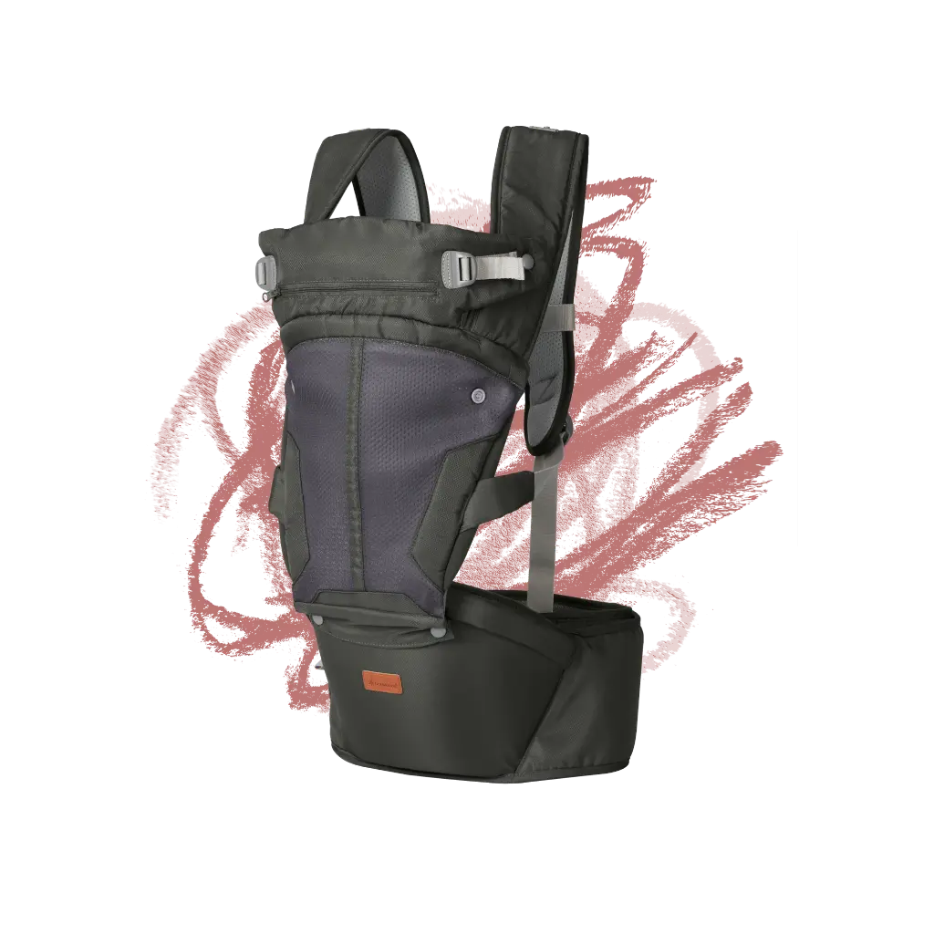 Portabebés Ergonómico 6 en 1 Grow Carrier - BabbleRoo