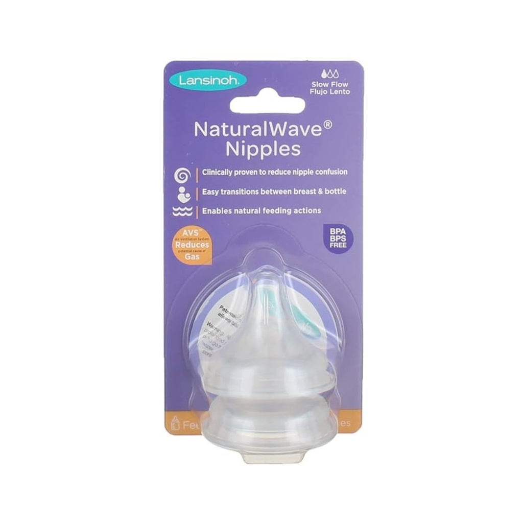 Tetinas NaturalWave para Biberón - Lansinoh