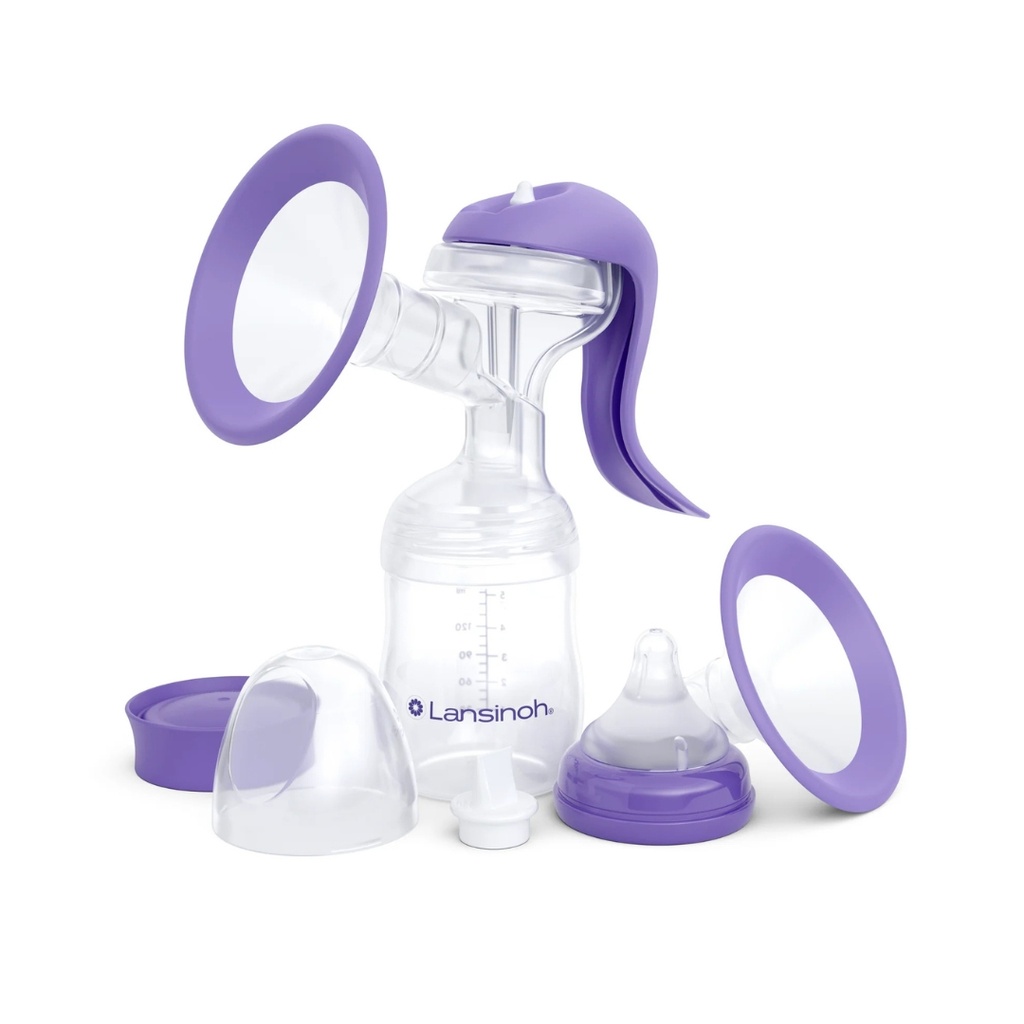 Extractor de Leche Manual con Biberón NaturalWave - Lansinoh
