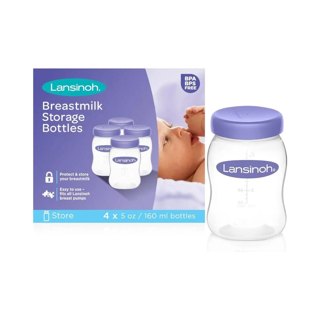 Botellas de Almacenamiento de Leche Materna - Lansinoh
