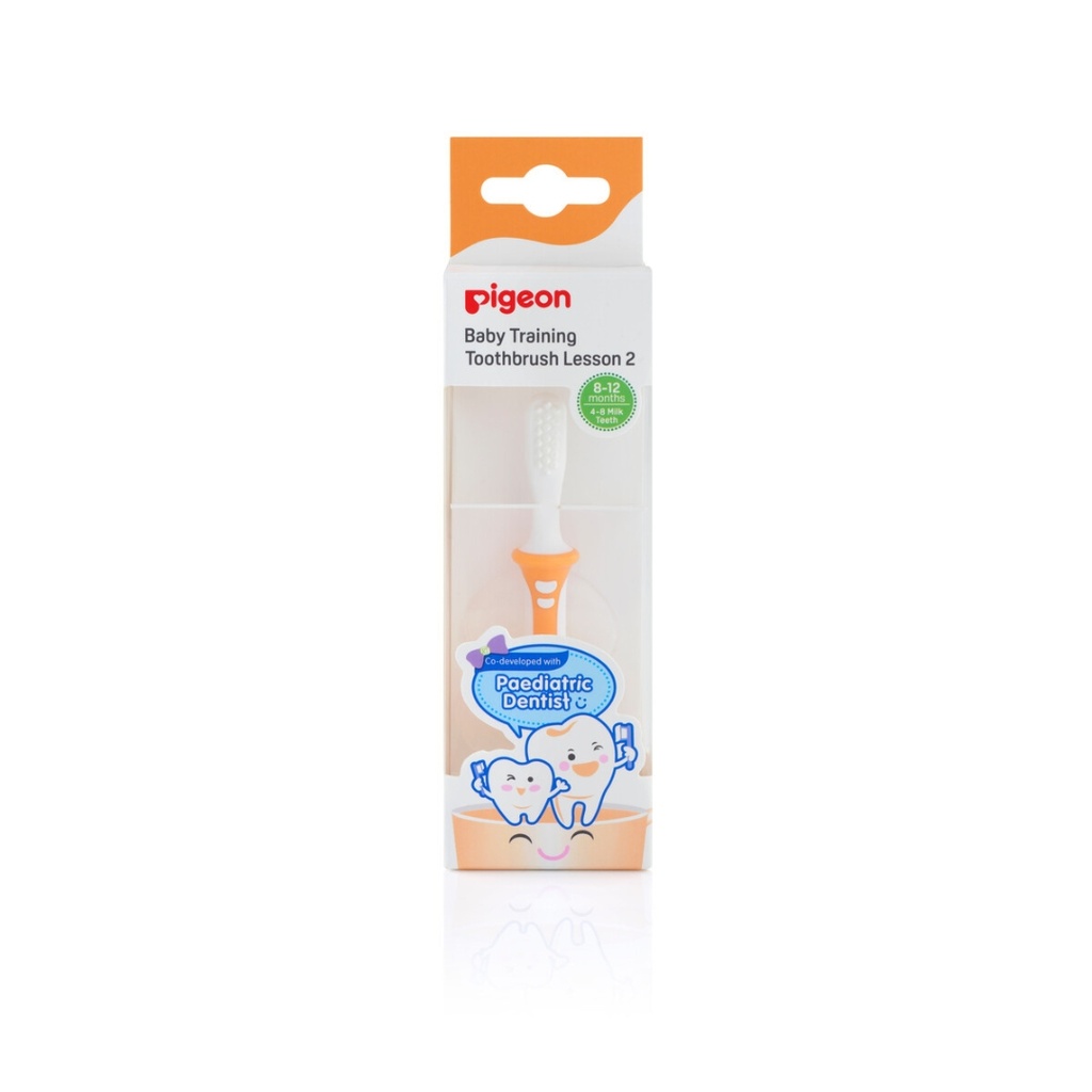 Cepillo Dental Paso 2 de Aprendizaje para Bebés - Pigeon
