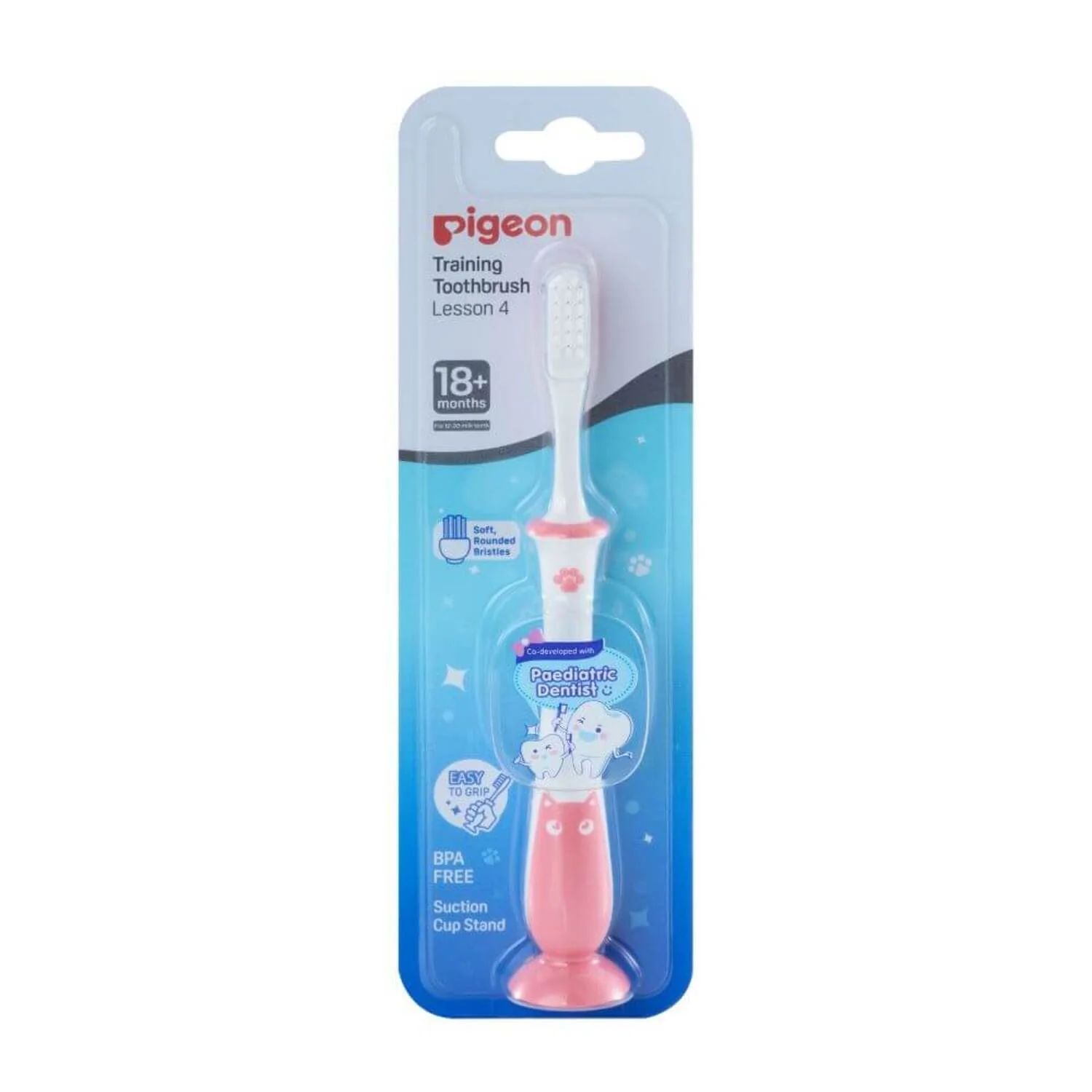 Cepillo Dental Paso 4 de Aprendizaje para Bebés - Pigeon