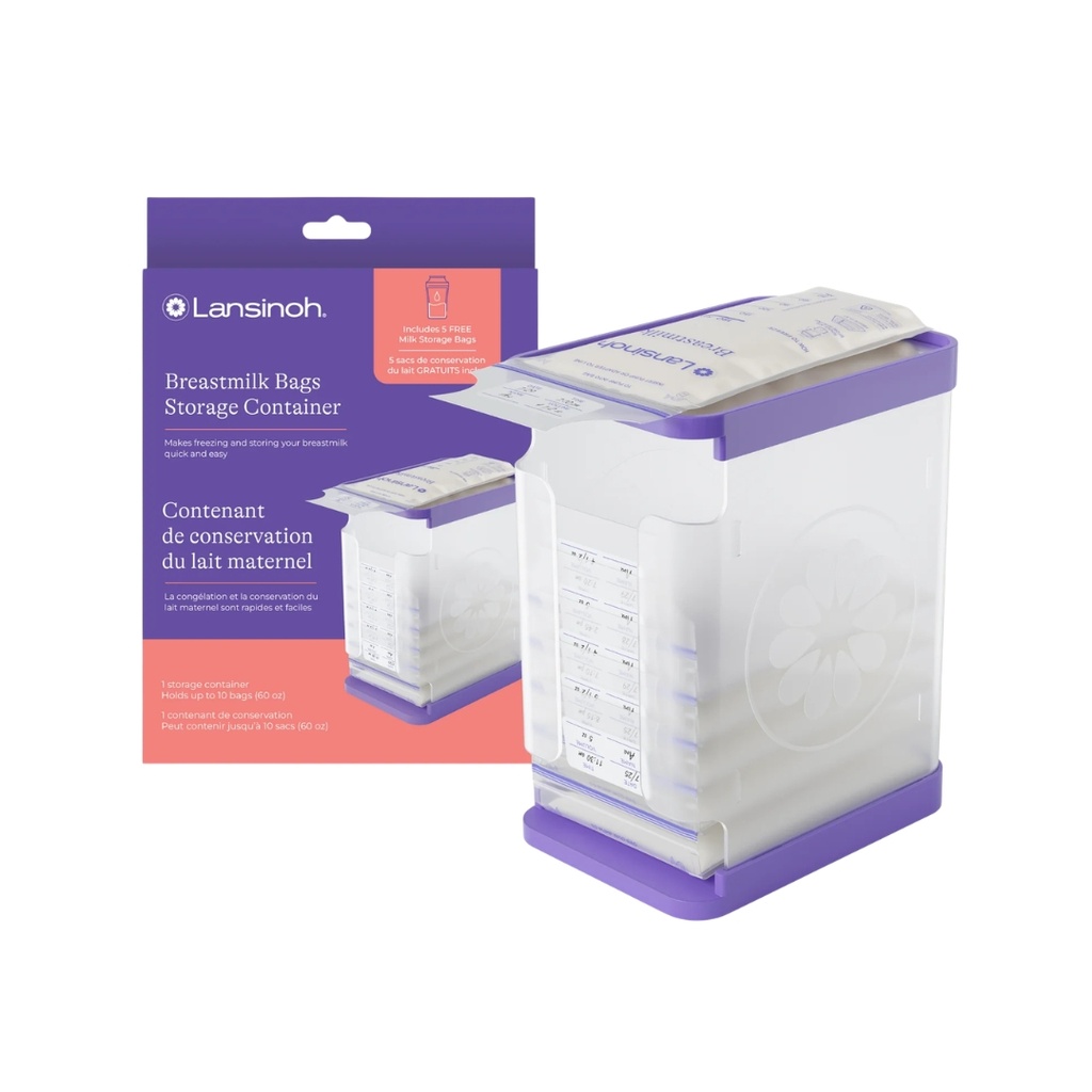 Recipiente para Almacenamiento de Leche Materna - Lansinoh
