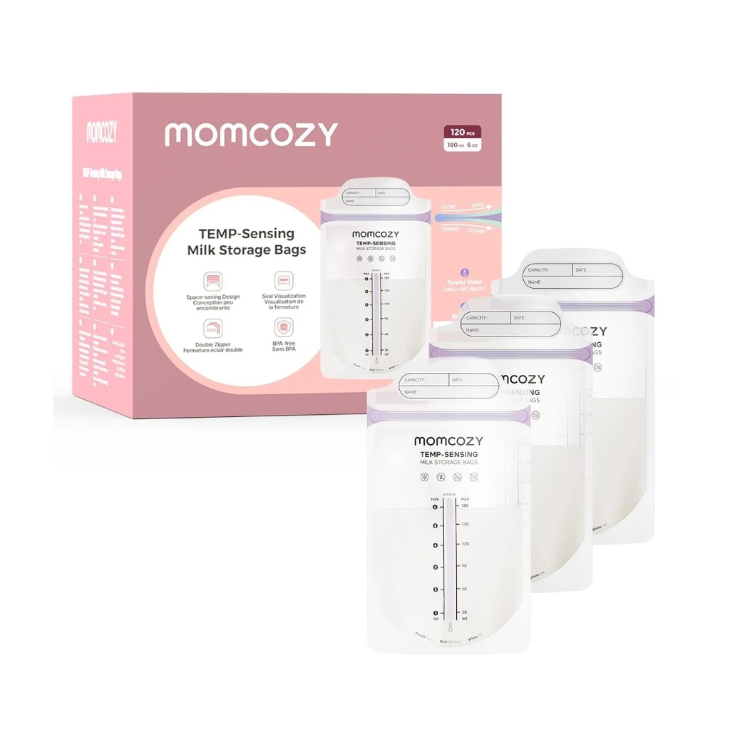 Bolsas de almacenamiento con Indicador de Temperatura - Momcozy