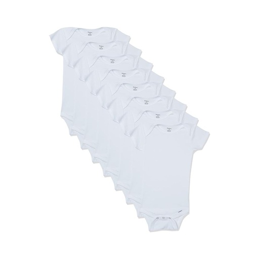 Mamelucos blancos manga corta Gerber