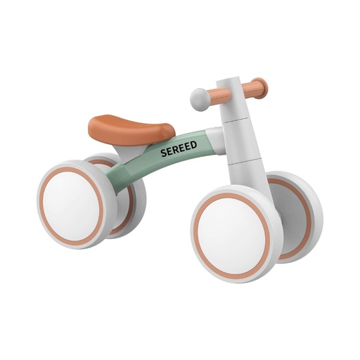 Bicicleta de equilibrio con cuatro ruedas