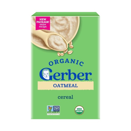 [00012] Cereal orgánico Gerber de avena