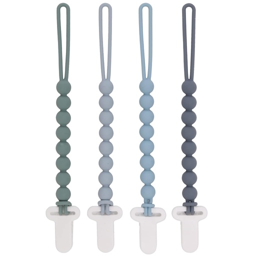 [00023] 4 clips de silicona unisex para pepe 