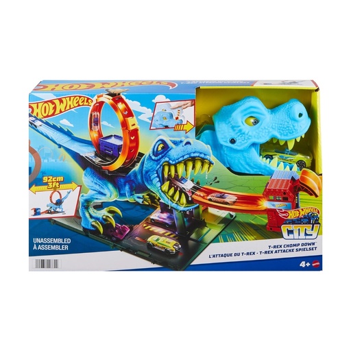[00099] Pista T-rex Chop Down Hot Wheels