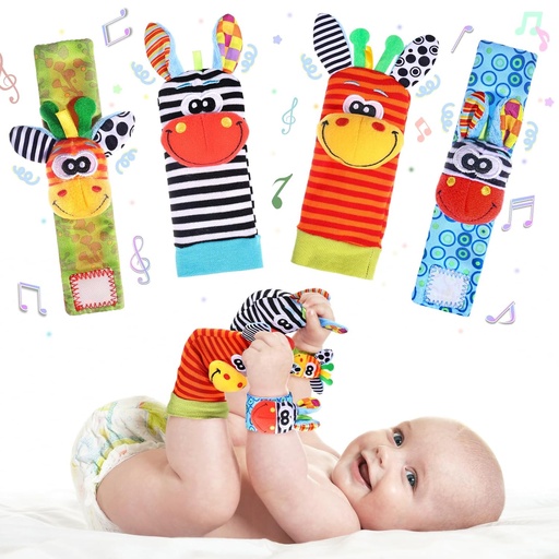 [00061] Calcetines con sonajero Padonise