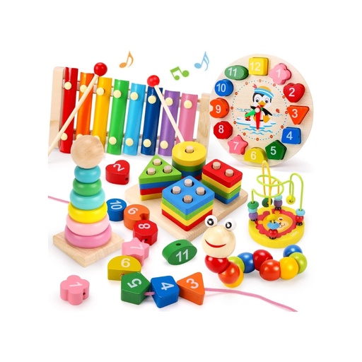 [00078] Juguete Montessori 1 - 6 años Qizebaby