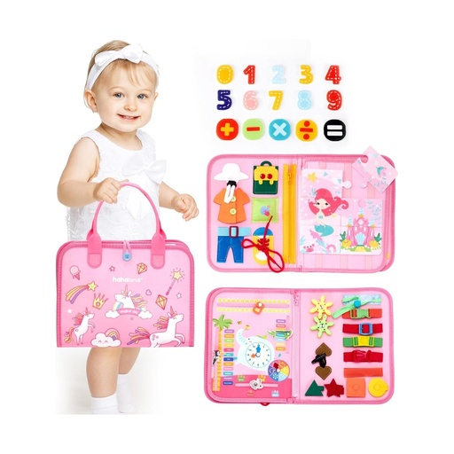Tablero Montessori Hahaland