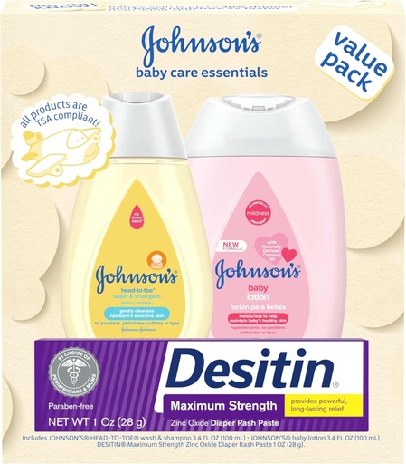 [00095] Kit de aseo personal para viaje Johnson's Baby