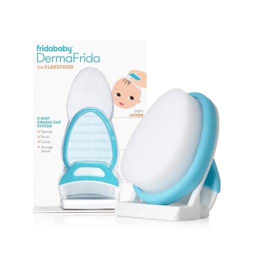 [00137] Cepillo para ducha y costra lactea Derma Frida