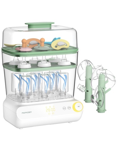 [00210] Esterilizador y secador de biberones y extractores Momcozy