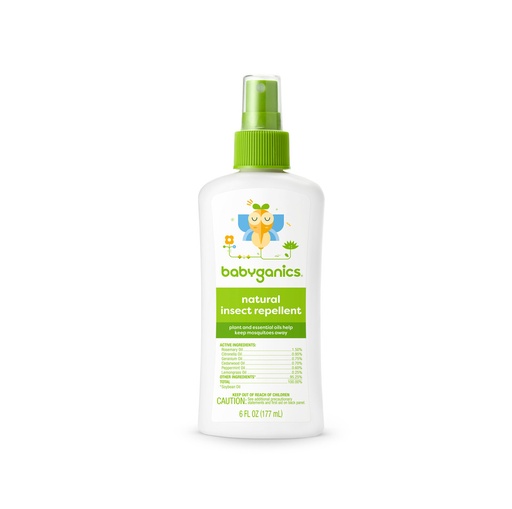 [00337] Spray natural repelente de insectos Babyganics