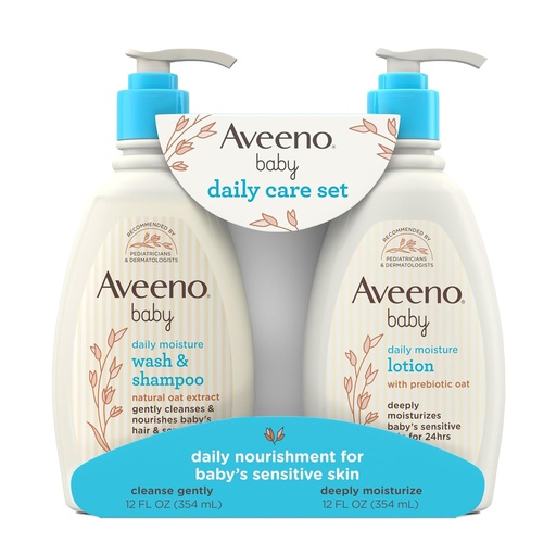 [00200] Loción y shampoo Aveeno
