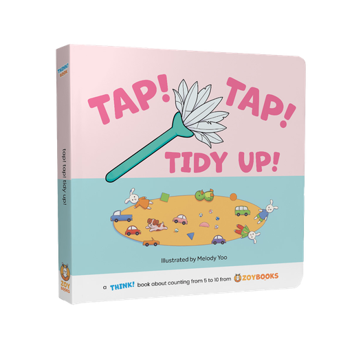 [00410] Libro interactivo Tap! Tap! Tidy Up! - Zoybooks