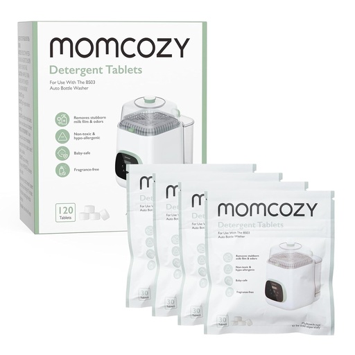 [00450] Tabletas de Detergente para KleanPal Pro Momcozy - 120 uni