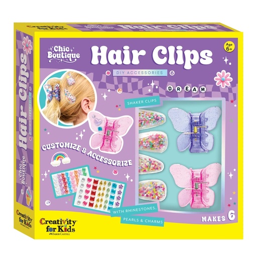 [00550] Set de Ganchos para el Cabello Personalizables - Faber Castell