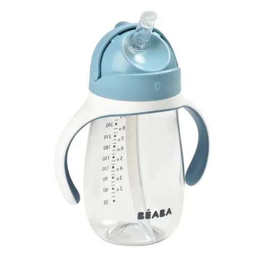 Vaso con Pajilla Antiderrames - Beaba
