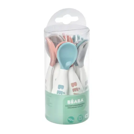 [00586] Set de Cubiertos Ergonómicos para Niños - Beaba