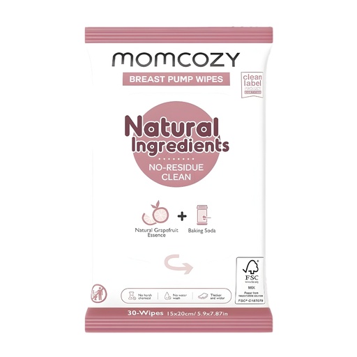 [00597] Toallitas Naturales para Extractor de Leche - Momcozy