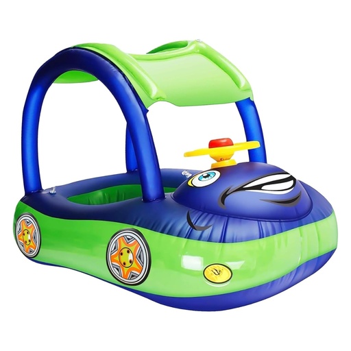 Flotador Inflable para Bebé con Toldo (6 a 36 meses)