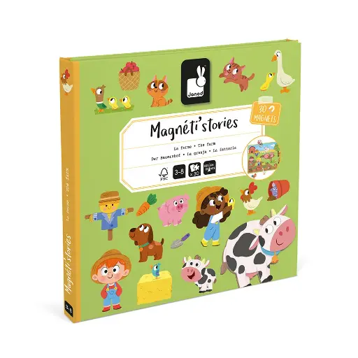 [00668] Libro Magnético de La Granja - Janod