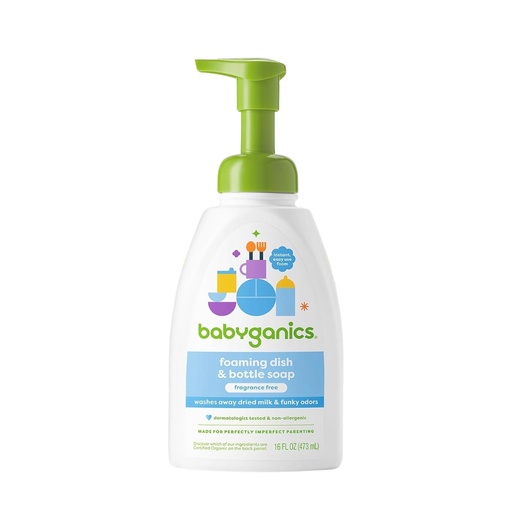 [00681] Jabón Espumoso para Platos Sin Fragancia - Babyganics