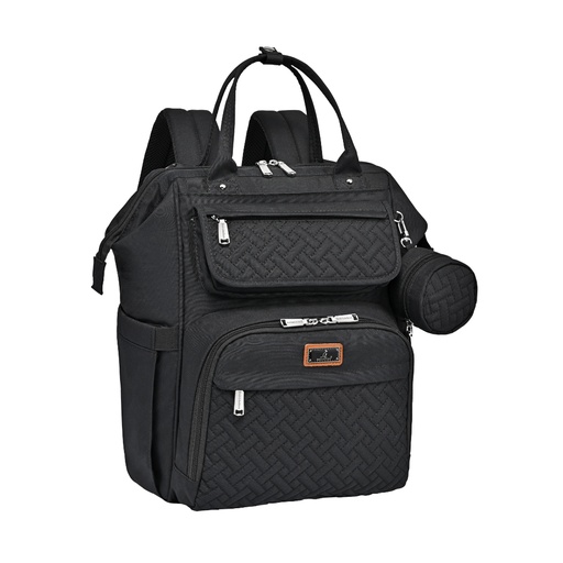 [00710] Mochila Pañalera con Apertura Amplia (Wide Top) - BabbleRoo