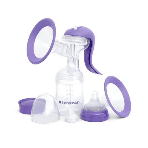 [00738] Extractor de Leche Manual con Biberón NaturalWave - Lansinoh