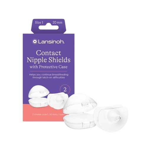 Protectores de Pezón de Silicona para Lactancia - Lansinoh