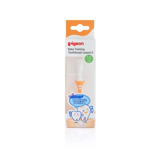 [00752] Cepillo Dental Paso 2 de Aprendizaje para Bebés - Pigeon