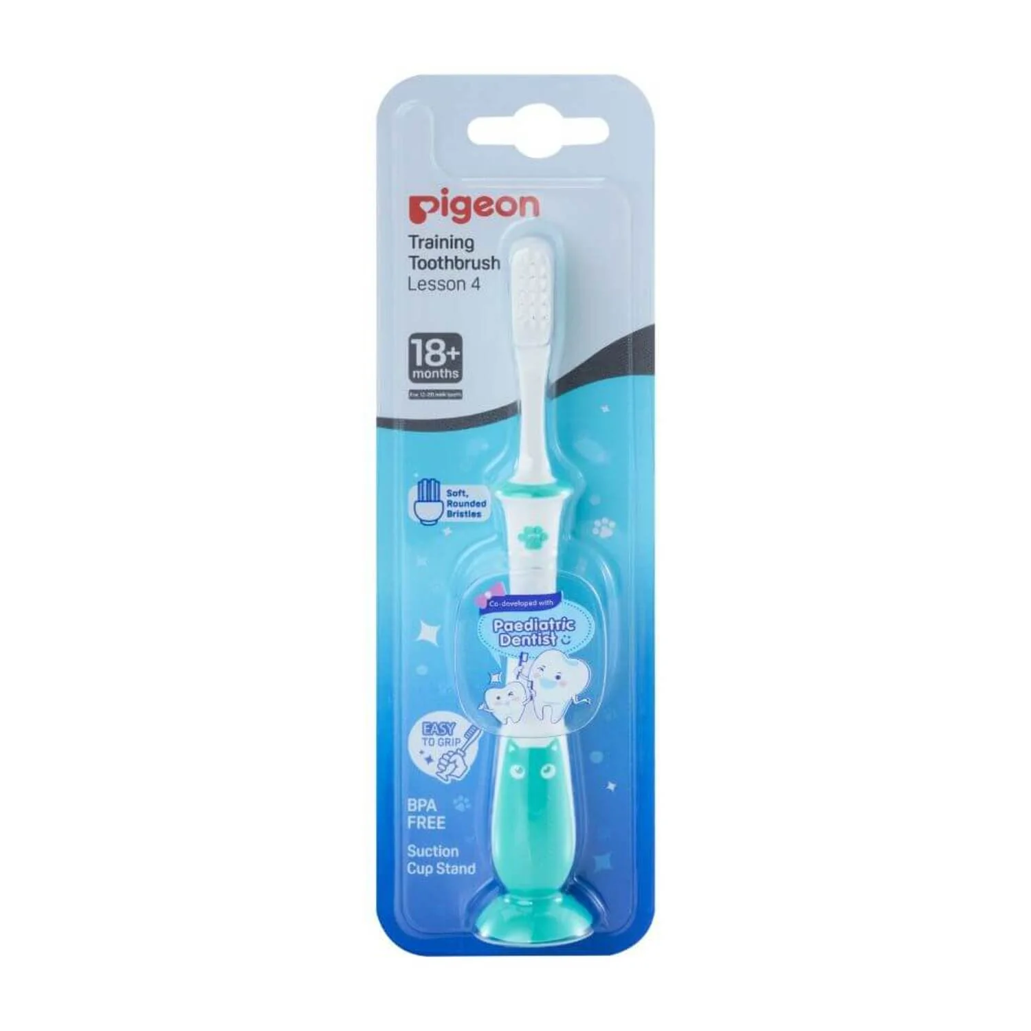 Cepillo Dental Paso 4 de Aprendizaje para Bebés - Pigeon
