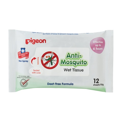 [00762] Toallitas Antimosquitos para Bebés - Pigeon